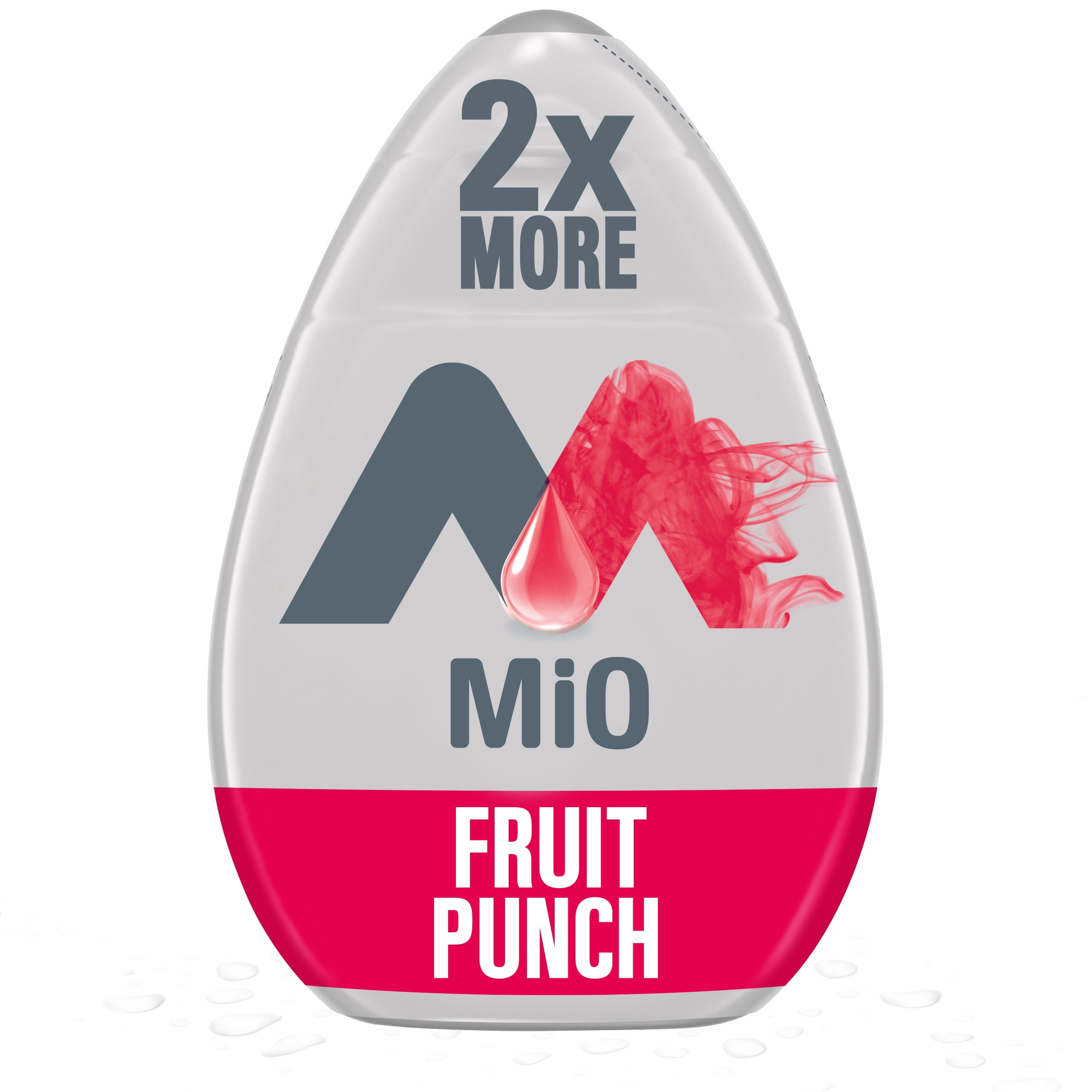 MiO Fruit Punch Sugar Free Water Enhancer with 2X More, 3.24 fl oz Big Bottle