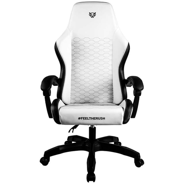 Silla Gamer Balam Rush Ergonomica Ajustable 155° 120kg Blanco BR-938235