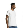 thumbnail image 4 of Gildan Ultra Cotton Crew Neck T-Shirt, Men's Short Sleeve Classic Fit Tee, White, Pack of 9, Size-M, 4 of 5