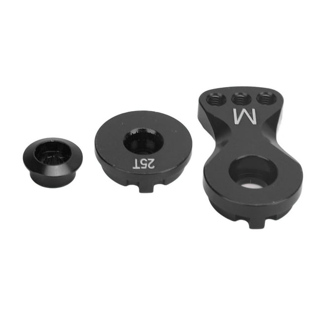 RC Servo Saver, 25t Servo Saver Servo Arm Aleacio de Aluminio Ajuste Servo Saver Reemplazo del Brazo Servo Universal M 29,5 mm de Longitud para Coches RC 1/10