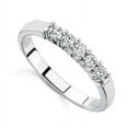 thumbnail image 2 of .25 Carat Diamond Women Wedding Ring Band on 10k White Gold, 2 of 3