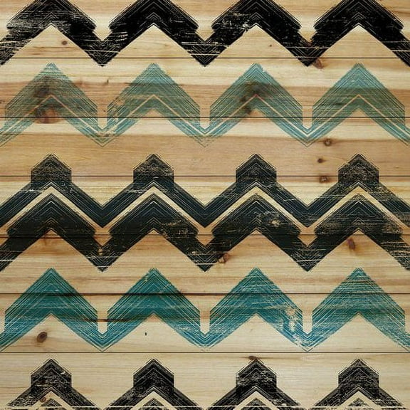 Marmont Hill - "Pulsating" Painting Print on Natural Pine Wood