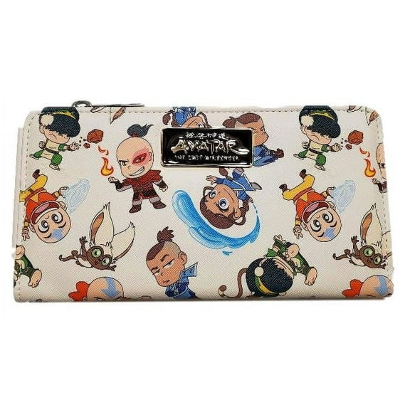 Avatar The Last Airbender Themed Zip Top Clutch Wallet
