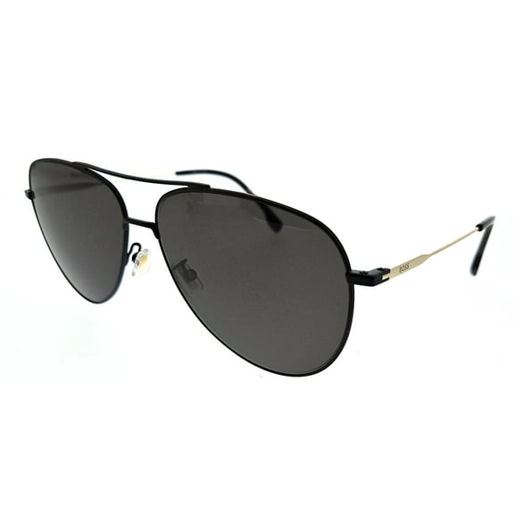 Hugo Boss Grey Pilot Men's Sunglasses BOSS 1558/O/F/S 0I46/IR 63