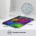 thumbnail image 6 of Bathroom Rugs Non Slip Washable - Bright Universe Kitchen Mats for Floor, Area Rugs for Entryway Rugs Indoor, Laundry Bathroom Room Door Rug with Rubber Backing 20x31.5in, 6 of 8