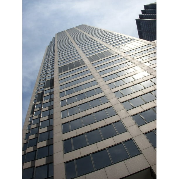 Canvas Print Tower Skyscraper Office City Architecture Building Stretched Canvas 10 X 14 Walmart Com Walmart Com
