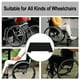 thumbnail image 4 of Bandejas de mesa de silla de ruedas desmontables con portavasos ideales para personas mayores y adultos, mesa de comedor conveniente y plegable, 4 of 8