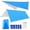 blue, variant on 9.8x9.8ft Waterproof Camping Tarp Hammock Sunshade Rain Shelter