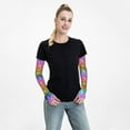 thumbnail image 5 of Yiaed Glitter Rainbow Print Arm Sleeves,Cooling UV Sun Protection Sports Compression for Men/Women, 5 of 6