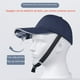 thumbnail image 3 of Casco de seguridad ligero de verano, gorra anticolisión transpirable, gorra de béisbol portátil, gorra de trabajo con lengüeta de pato y visera corta, 3 of 4