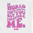 thumbnail image 3 of Barbie the Movie - You Inspire Me -  Men's Short Sleeve Graphic T- Shirt, 3 of 5