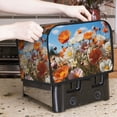 thumbnail image 6 of Rateoe Vibrant Field Of Blossoms Pattern Toaster Covers 2 Slice Wide Slot,Bread Machine Cover,Bread Dust Cover & Fingerprint Protection,Appliance Covers, 6 of 7