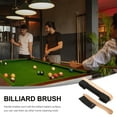 thumbnail image 2 of Pool Table Brush with Wooden Handle, Billiard Sweeper Felt Cleaner for Cue Table Maintenance and Care Accessories, 2 of 6