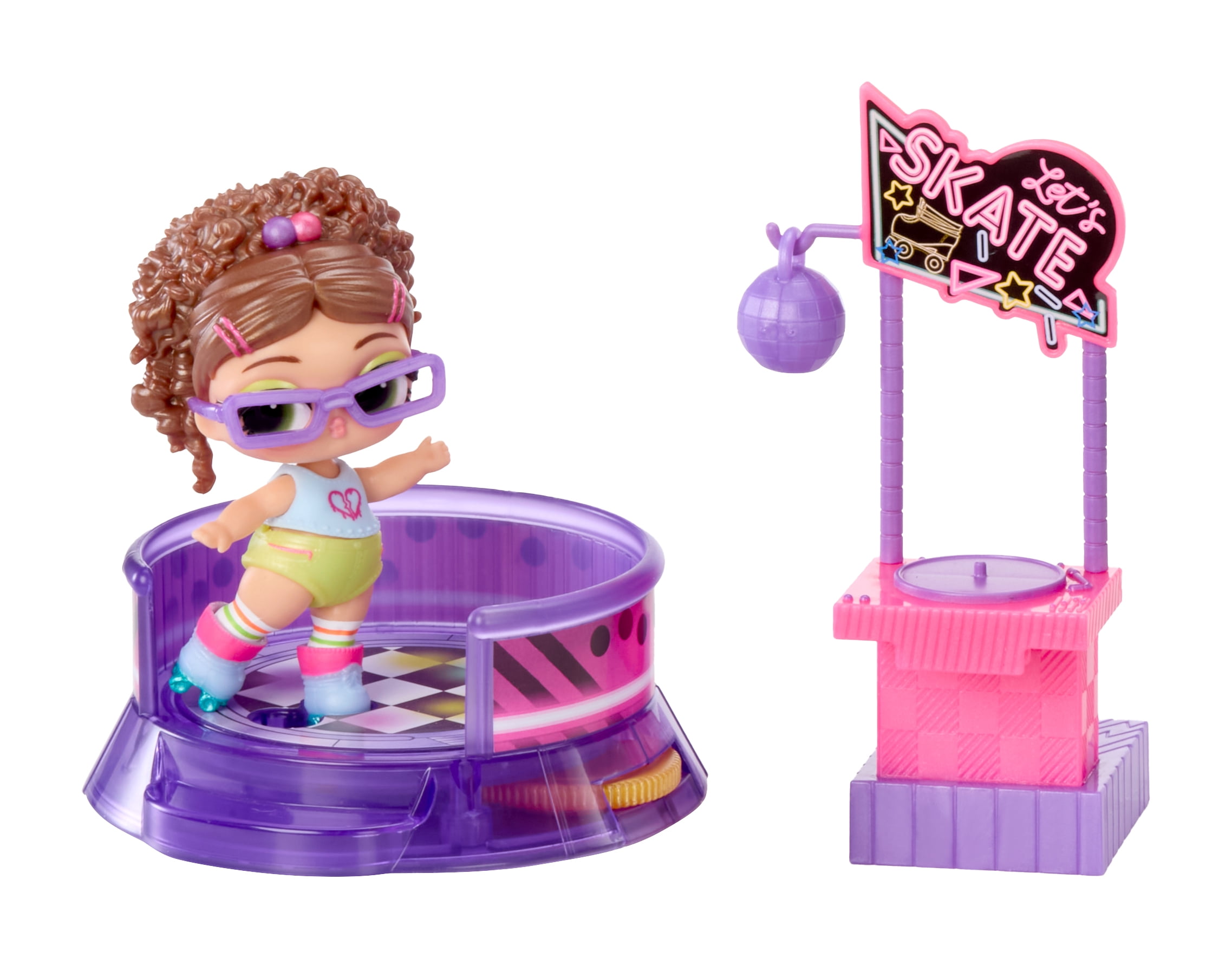 LOL Surprise Music Festival DJ Booth, Furniture Pack, Includes Exclusive Tot Doll, Ages 4+