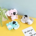 thumbnail image 4 of JUNWELL 1PC Plush Koala Keychain Stuffed Animal Koala Doll Toys Backpack Pendant Gifts, 4 of 5