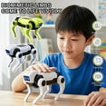 thumbnail image 5 of Sci-Fi Robotic Dog Toy with LED Eye Lights - 15cm Bionic Walking Mechanical Pet for Interactive Play, 5 of 6