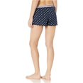 thumbnail image 2 of P.J. Salvage Womens Polka Dot Pajama Shorts, Blue, Medium, 2 of 2