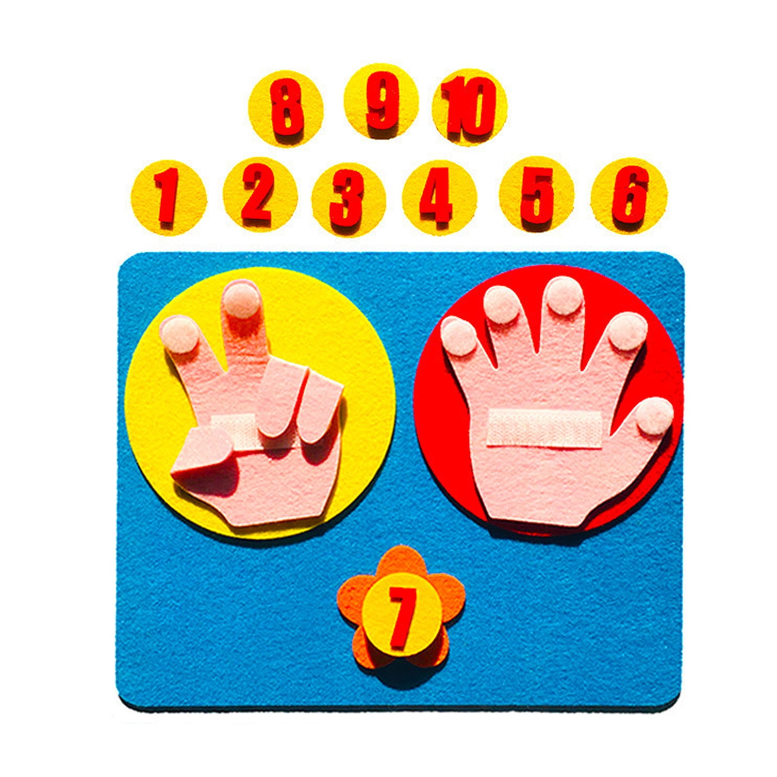 Finger Counting Children Educational 1-10 Learning Gift Math Toys Home Kids  Felt | Walmart Canada
