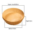 thumbnail image 2 of Air Fryer Paper Liners Disposable: 100PCS Round Oven Insert Parchment Paper Grease and Water Proof Non Stick Liners for Baking Cooking, 2 of 5