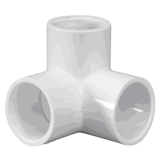 Waterway Plastics 413-4360 0.75 SB x 1.5 SPG in. Smooth Barb Adapter PVC Fitting