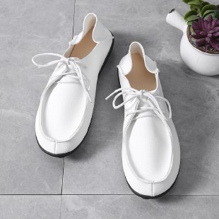 Mocasín 2022, mocasines para mamá, mocasines de suela suave, informales para mujer, zapatos de Ballet de talla grande para conducir, zapatos cómodos con cordones para abuelita, 35-4338 Gao Jinjia LED