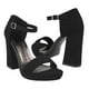thumbnail image 1 of SANDALIAS DAMA CLASBEN RIHANNA SUEDE NEGRO Clasben  RIHANNA, 1 of 4