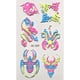 thumbnail image 3 of Tatuajes Falsos Luminiscentes de Animales de 10 Piezas para Navidad de Unique Bargains en Color Rosa Fluorescente, 3 of 5