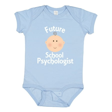 

Inktastic Future School Psychologist Occupation Gift Baby Boy or Baby Girl Bodysuit