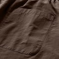 thumbnail image 5 of EOYWHK Mens Cargo Shorts Quick Dry with Pockets Elastic Waist Cargo Shorts for Men Relaxed Fit Soft Lightweight Breathable for Basketball Coffee, Size XXXL, 5 of 9