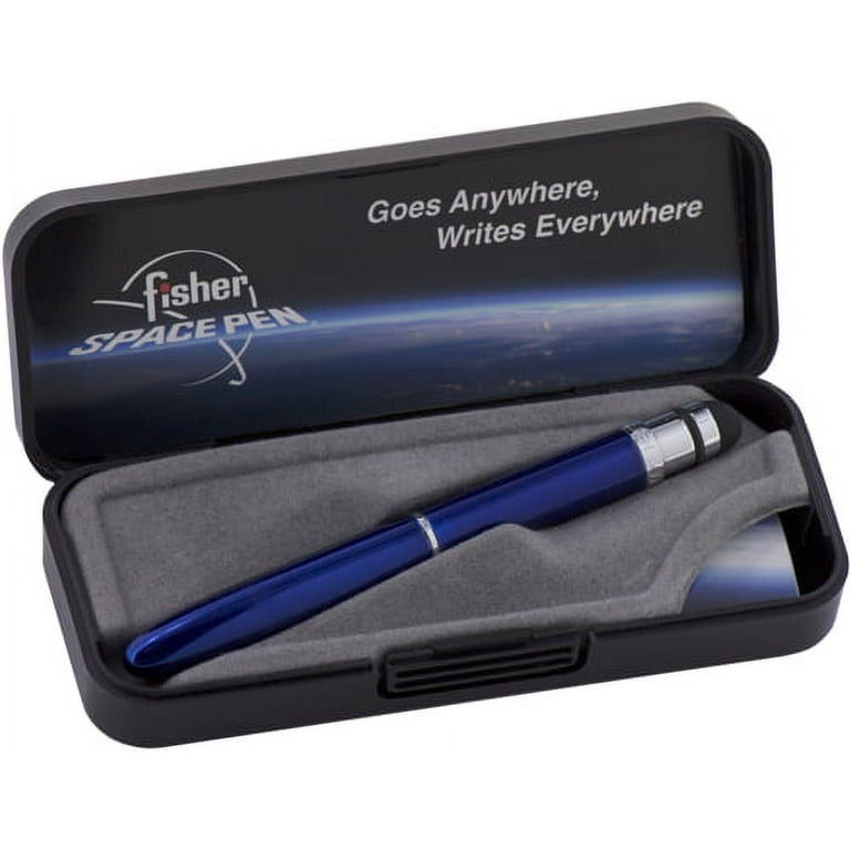 Fisher Space Pen Bullet Grip Space Pen with Conductive Stylus (BG1/S)  Multi-Colored 