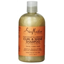 Shea Moisture Coconut & Hibiscus Shampoo 13oz (Pack of 2)