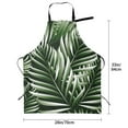 thumbnail image 2 of Kdxio Tropical Palm Leaves1 Apron with Pockets Adjustable Kitchen Aprons for Men Women Waterproof Aprons for Cooking,Drawing,Crafting, Baking Household Cleaning, 2 of 8