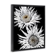 thumbnail image 4 of Stupell Industries Bold Contrast Flower Buds Plants & Flowers Painting Black Floater Framed Canvas Art Print Wall Art, 17 x 21, 4 of 10