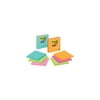 Post-it Super Sticky Notes - 4" x 4", World of Color Collection, Lined, Pkg of 3
