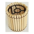 thumbnail image 4 of 1Set Light Brown Lampshade with Mini Cylinder Shape for Kitchen 7.00X6.00X6.00CM, 4 of 8