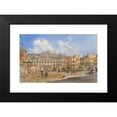 thumbnail image 2 of Franz Alt 24x17 Black Modern Framed Museum Art Print Titled - Naples (1871), 2 of 5