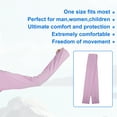 thumbnail image 5 of Unique Bargains Soft Sun Protection Arm Shawl Cooling Sleeve Polyester Arm Sleeve with Finger Hole for Women Golf Purple, 5 of 6
