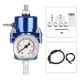 thumbnail image 2 of Medidor de Presión de Combustible, Regulador de Presión de Combustible FPR Universal de Aleación de Aluminio Con Manguera Indicador Ajustable De 0 A 140 psi, 2 of 7