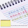 thumbnail image 3 of LCXmlly Dual-sided Writing Notebook Colorful Coil Design Notebook Smooth Writing Diary for Study 4pcs, 3 of 9