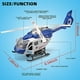 thumbnail image 2 of Helicóptero de juguete NOVAFUSION Kids Diecast Military con luces azules, 2 of 7