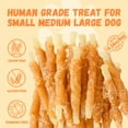 thumbnail image 4 of (3 pack) Pawmate Chicken Jerky & Cod Sticks Dog Treats, Omega3 Natural Soft Snacks for All Dogs, 15-17ct Bag, 11 oz, 4 of 12