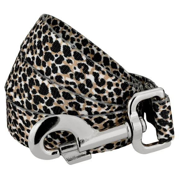 Country Brook Petz® 5/8 inch Cheetah Dog Leash, 6 Foot
