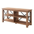 thumbnail image 4 of Evelyn&Zoe Sawyer Rectangular TV Stand for TV's up to 55" in Golden Oak, 4 of 9