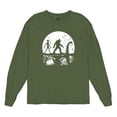 thumbnail image 5 of Alien Bigfoot Loch Ness Monster Moon Long Sleeve T-shirt Funny Space UFO Hunter Sasquatch Yeti Dinosaur Nerd Believe, 5 of 7