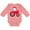 Mauve, variant on Inktastic Farming Red Tractor Boys or Girls Long Sleeve Baby Bodysuit