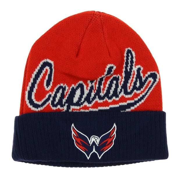 REEBOK NHL Youth Washington capitals Basic Cuffed Knit Hat ...
