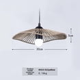 thumbnail image 1 of DIY Customizable Yellow Paper Rope Lampshade - New Chinese Style Retro Countryside Design for Living Room, Hotel, Homestay & Hotpot Restaurant Decorative Lighting (XH23-022), 1 of 6