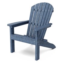 Wildridge Heritage Sunset Adirondack Chair, Patriot Blue, Outdoor Weather Resistant Poly Patio Furniture