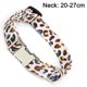 thumbnail image 2 of Collar para perro con estampado de leopardo elegante, tejido flocado, aroma a guepardo, alta calidad, suave, 2 of 5
