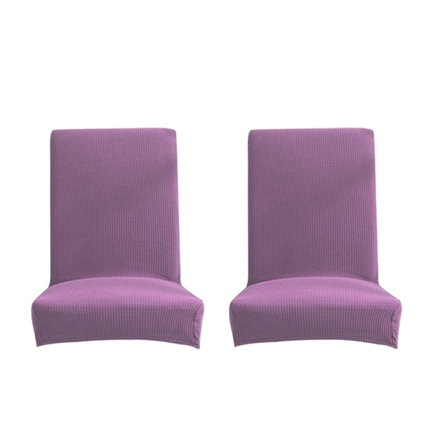 Cubierta de silla de oficina Funda protectora antiarrugas Estilo simple El Four Seasons Multicolor Stretch Slight Funda para el Hotel Purple Eigraketly HA012481-12